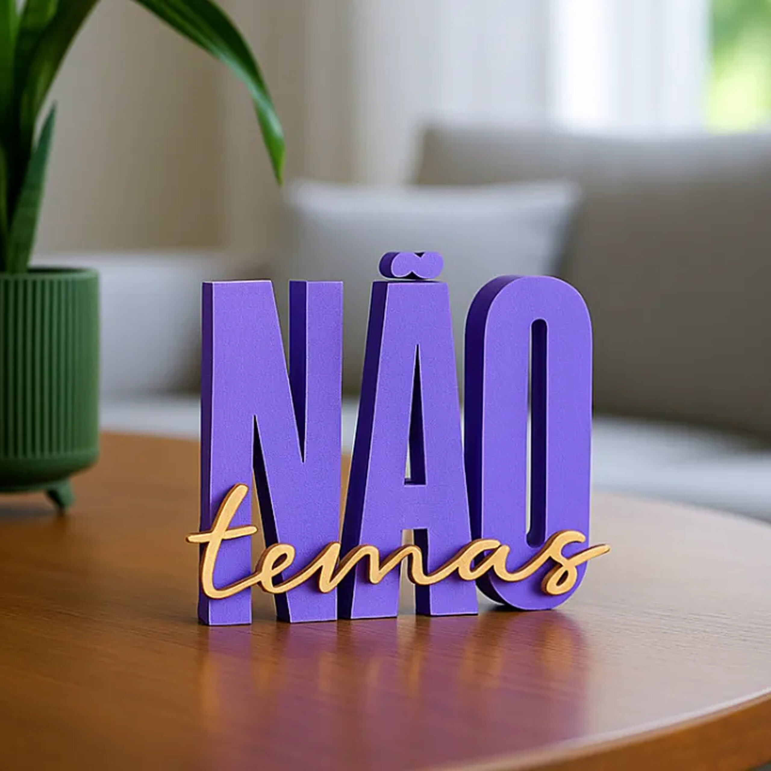 Letreiro Não Temas