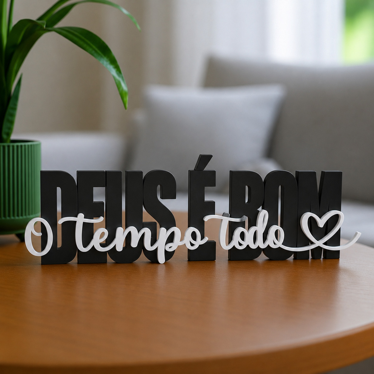 Letreiro Deus é Bom