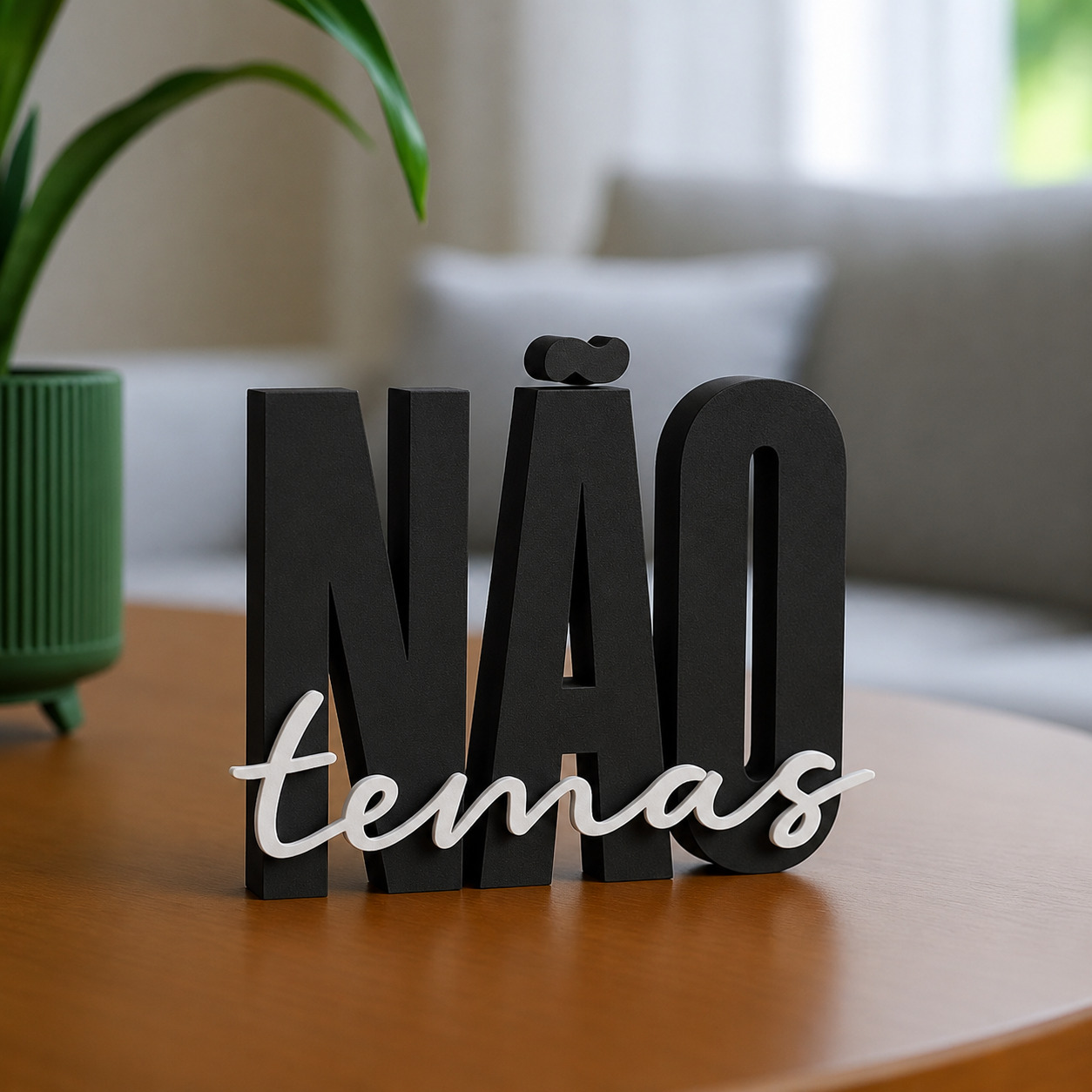 Letreiro Não Temas
